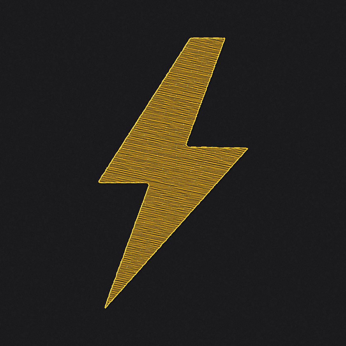 Lightning Bolt embroidery showcase